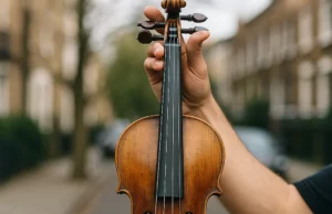 1740 Lorenzo Carcassi Violin and Bows Stolen in London: Philharmonia Orchestra Member Seeks Help