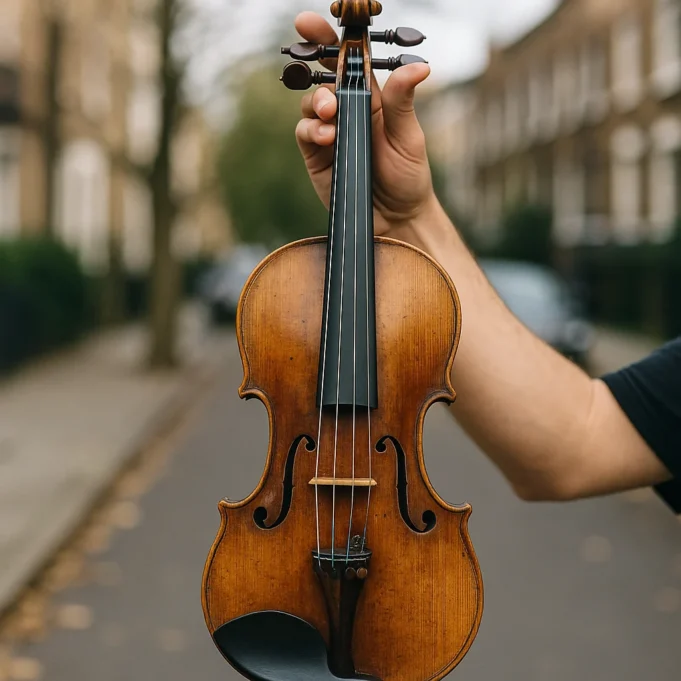 1740 Lorenzo Carcassi Violin and Bows Stolen in London: Philharmonia Orchestra Member Seeks Help 1740 Lorenzo Carcassi Violin and Bows Stolen in London: Philharmonia Orchestra Member Seeks Help – Instruments