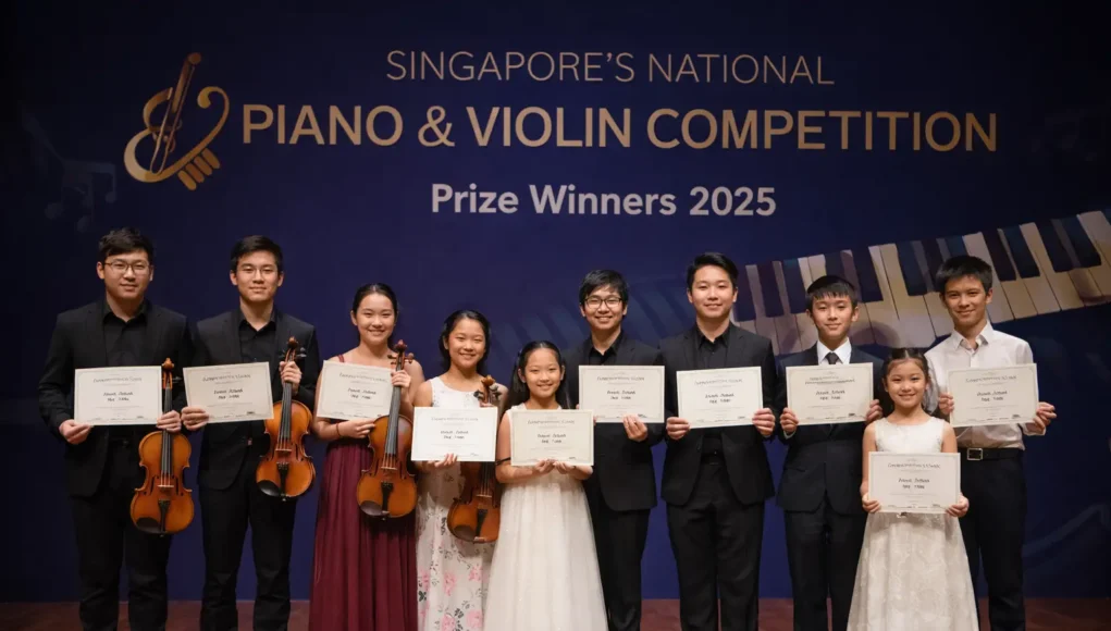 Prizewinners Announced at Singapore’s National Piano and Violin Competition 2025 – Research & Innovation