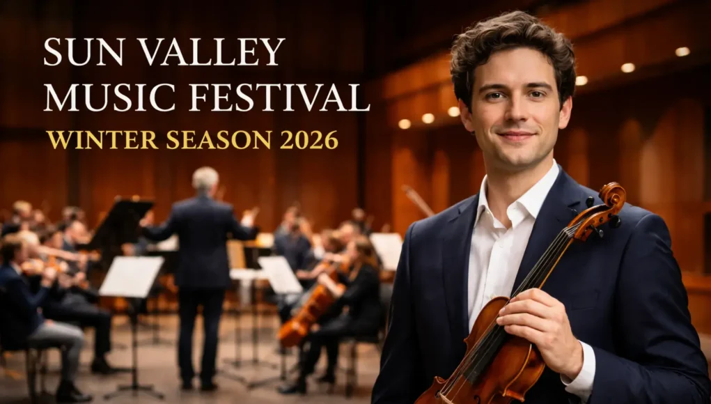 Sun Valley Music Festival Announces 2026 Winter Season with Violinist Benjamin Beilman – Concerts & Events