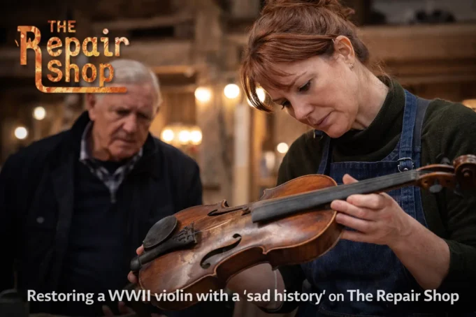 The Repair Shop Expert Shares Restoration Fears Over WWII Violin with a “Sad History” The Repair Shop Expert Shares Restoration Fears Over WWII Violin with a “Sad History” – Luthier & Making