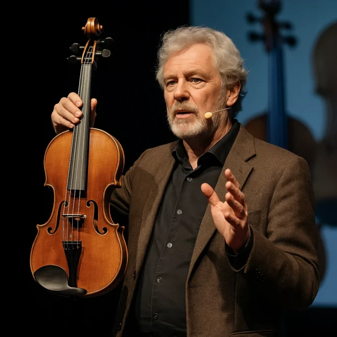 Hans Johannsson Explores Violin Craftsmanship and Technology at TEDx Reykjavik