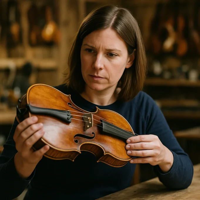 North Devon’s Becky Houghton Shines as Luthier on BBC’s The Repair Shop
