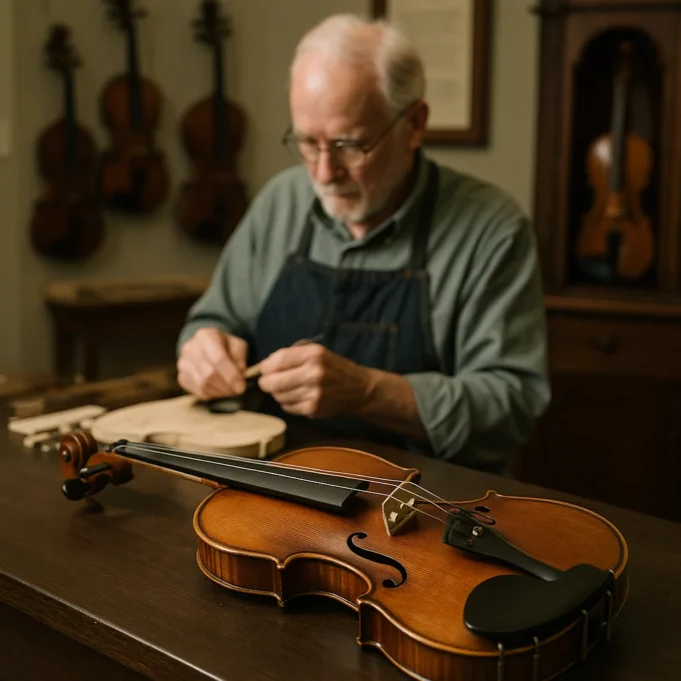 Spotlight on The Luthier Shop at Denton’s “Making a Scene” Exhibit