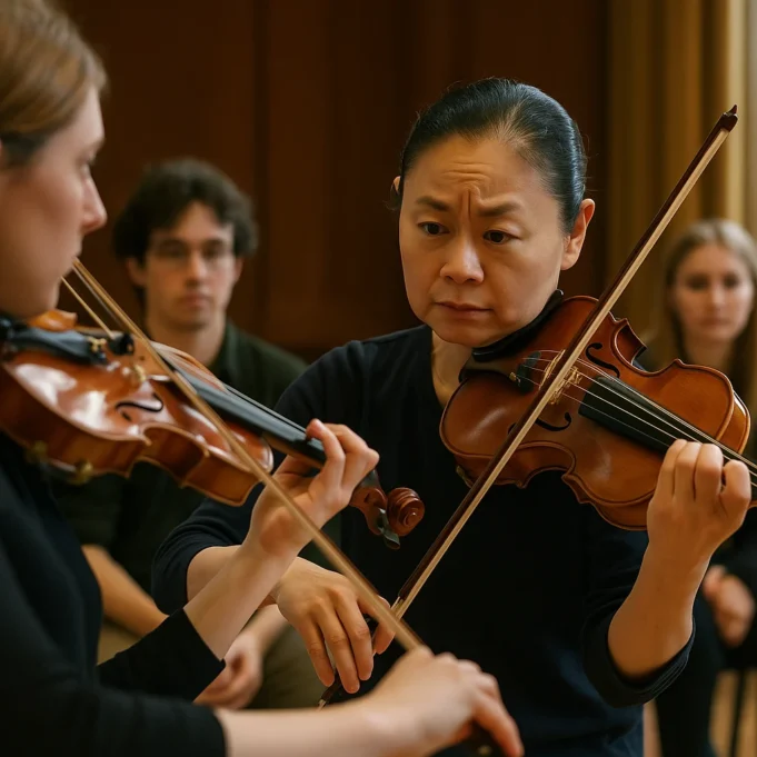 Violin Virtuoso Midori Engages Oberlin Conservatory Students with Masterclasses and Performances