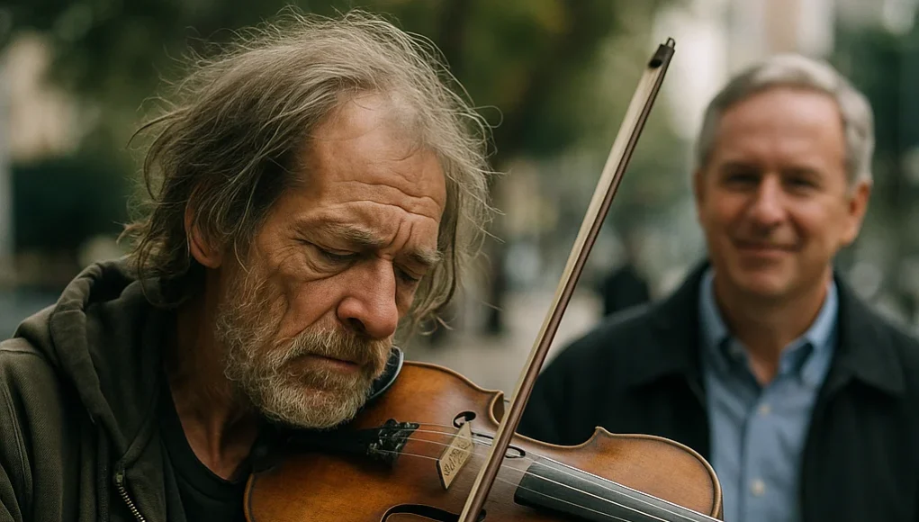 20 Years of Friendship and Music: How a Chance Meeting Between a Columnist and a Street Violinist Sparked a Lasting Connection