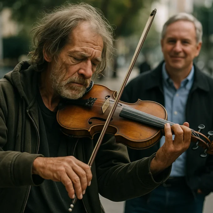20 Years of Friendship and Music: How a Chance Meeting Between a Columnist and a Street Violinist Sparked a Lasting Connection