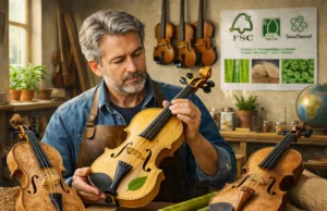 V. Richelieu Explores Sustainable Materials in String Instrument Making V. Richelieu Explores Sustainable Materials in String Instrument Making – Instruments