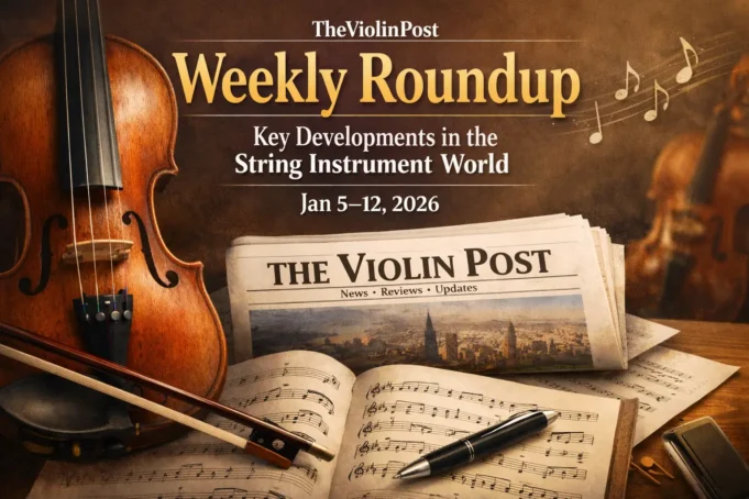 Weekly Roundup: Key Developments in the String Instrument World, Jan 5–12, 2026 Weekly Roundup: Key Developments in the String Instrument World, Jan 5–12, 2026 – Concerts & Events