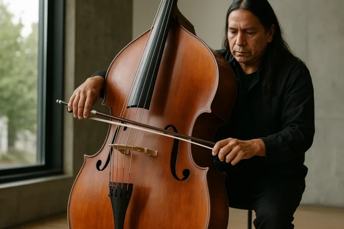 Composer Raven Chacon Unveils New Composition for Double Bass