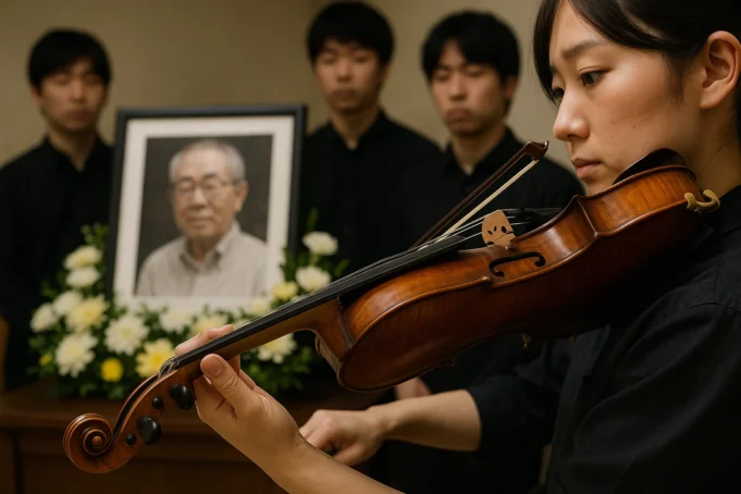 Japanese Lutherie Students Commemorate Esteemed Violin Maker and Mentor