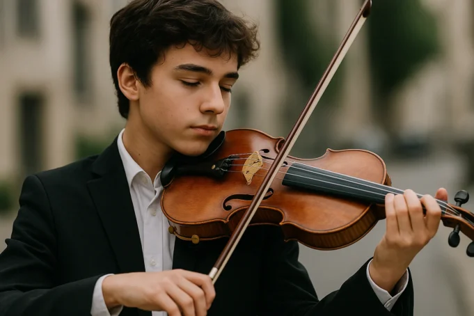 Profiles in Progress: A Promising Young Violinist Recognized