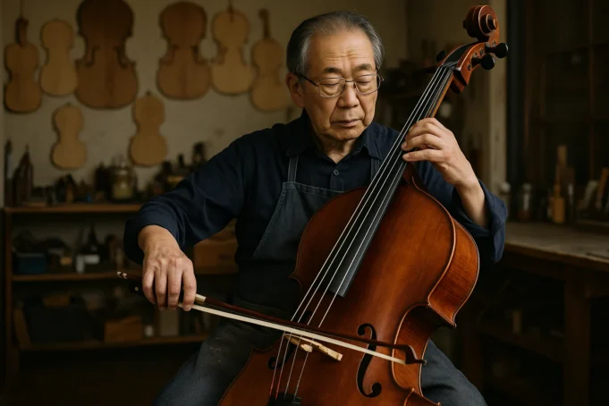 Shinichi Izutsu Marks Seven Decades of Craftsmanship in Violin Making