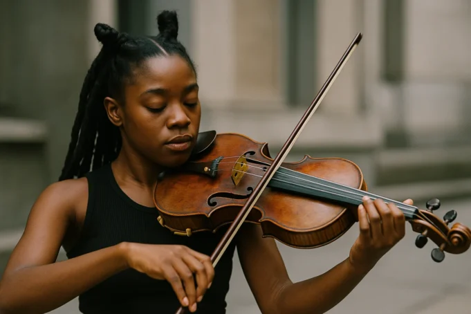 Sudan Archives Discusses Violin Performance, Technology, and Artistic Collaboration