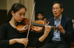 Violin Masterclass with Joseph Lin at Bard College