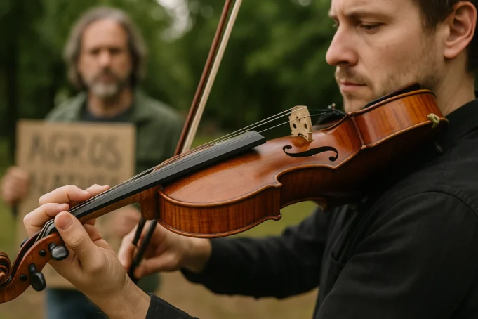 Violinists and Environmentalists Clash Over Use of Rare Wood in Instrument Making