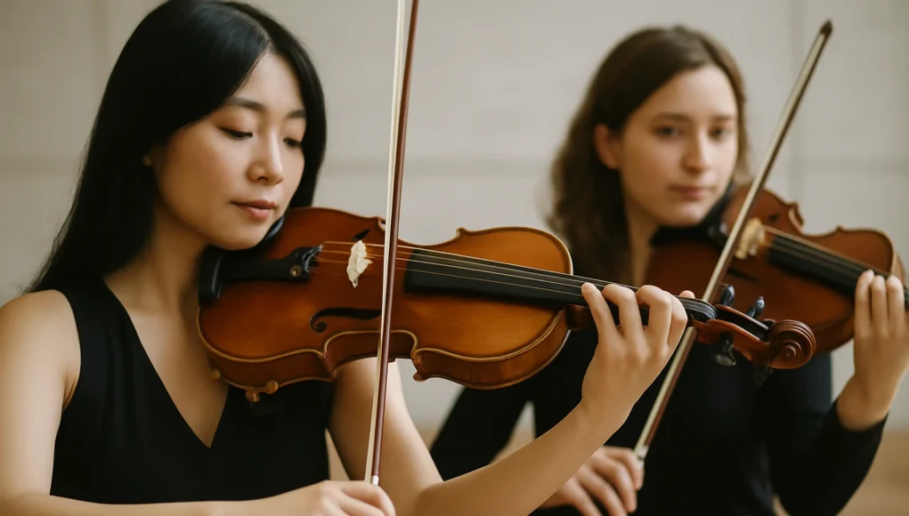 Violinists Hina and Fiona Release New Album “Dear to Us” – Artists