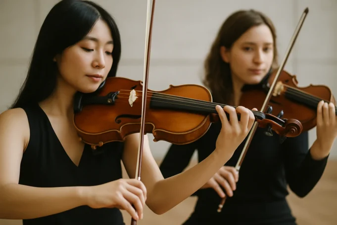 Violinists Hina and Fiona Release New Album “Dear to Us” Violinists Hina and Fiona Release New Album “Dear to Us” – Artists