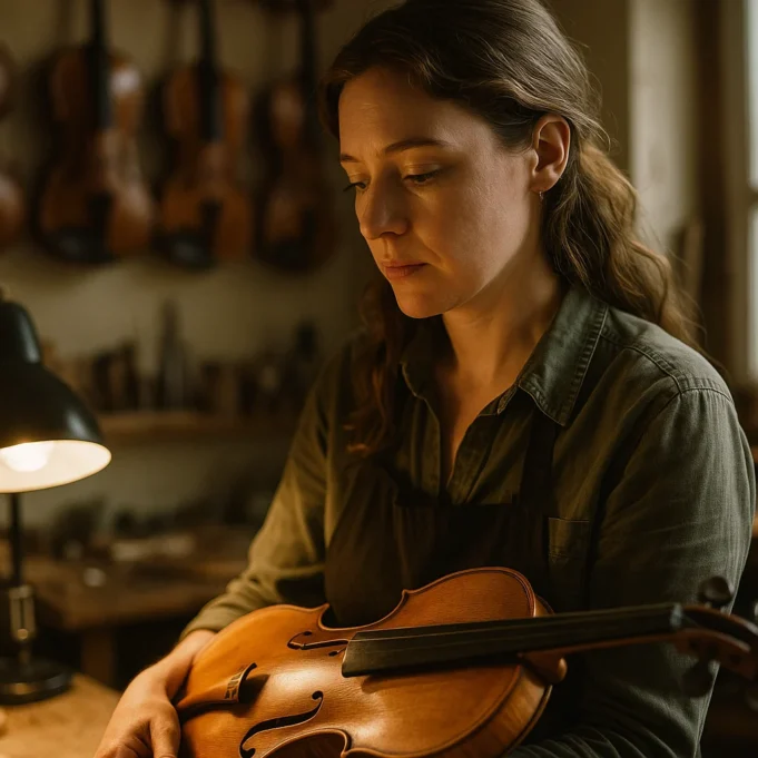 Evie Woods Discusses Her Novel ‘The Violin Maker’s Secret’ Evie Woods Discusses Her Novel ‘The Violin Maker’s Secret’