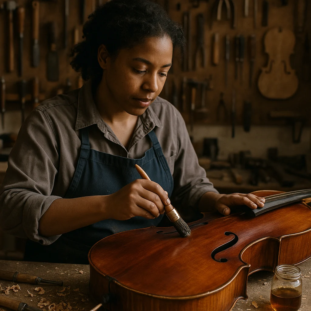 Breaking Barriers: The First Documented Black Female Violin Maker's Historic Emergence inline 1 - violin - The Violin Post