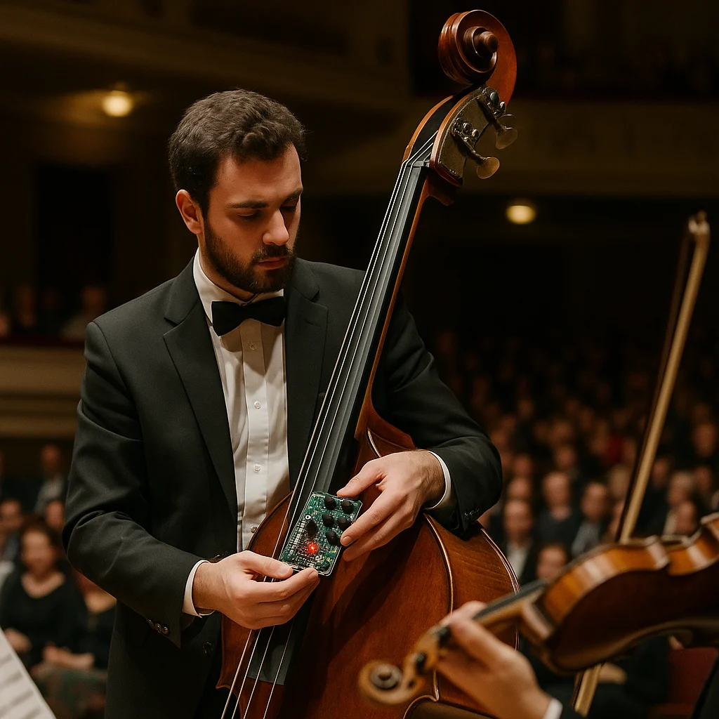 Diapasonix: A Compact Synth Innovates for String Players Using Raspberry Pi Pico 2 inline 1 - violin - The Violin Post