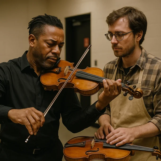Historic Collaboration Emerges Between Nashville’s Trailblazing Luthier and Celebrated Black Violinist Historic Collaboration Emerges Between Nashville’s Trailblazing Luthier and Celebrated Black Violinist