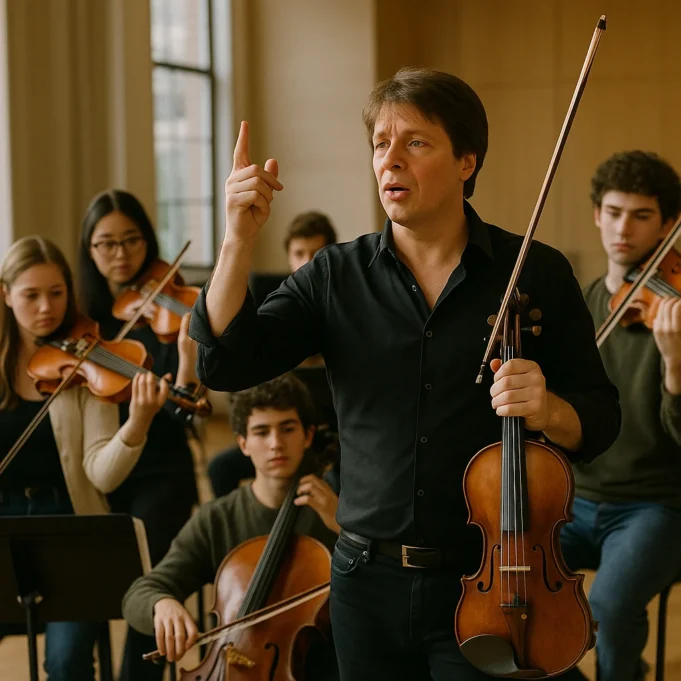 Joshua Bell Takes the Helm: Violinist and Conductor with the Academy of St Martin in the Fields Joshua Bell Takes the Helm: Violinist and Conductor with the Academy of St Martin in the Fields - The Violin Post