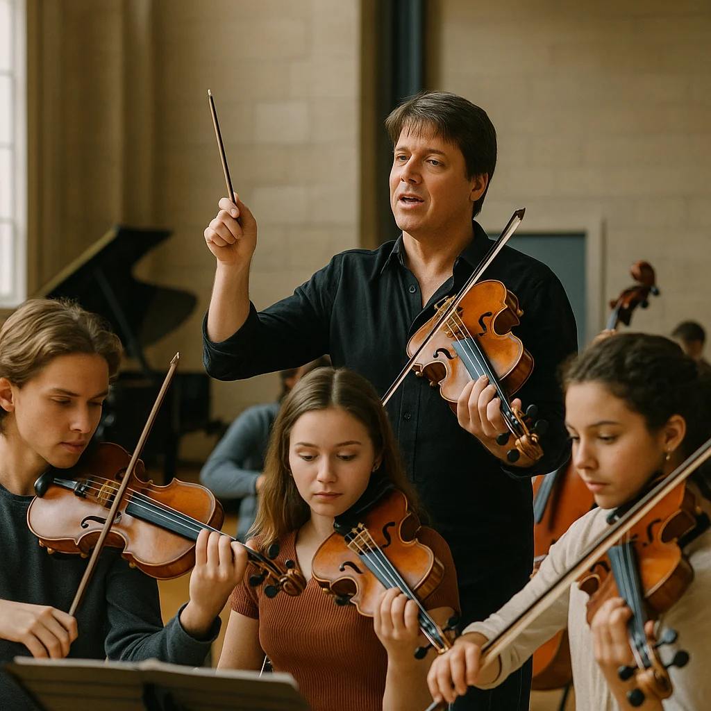 Joshua Bell's Dual Role with the Academy of St Martin in the Fields: Navigating Violinistry and Conducting inline 1 - violin - The Violin Post