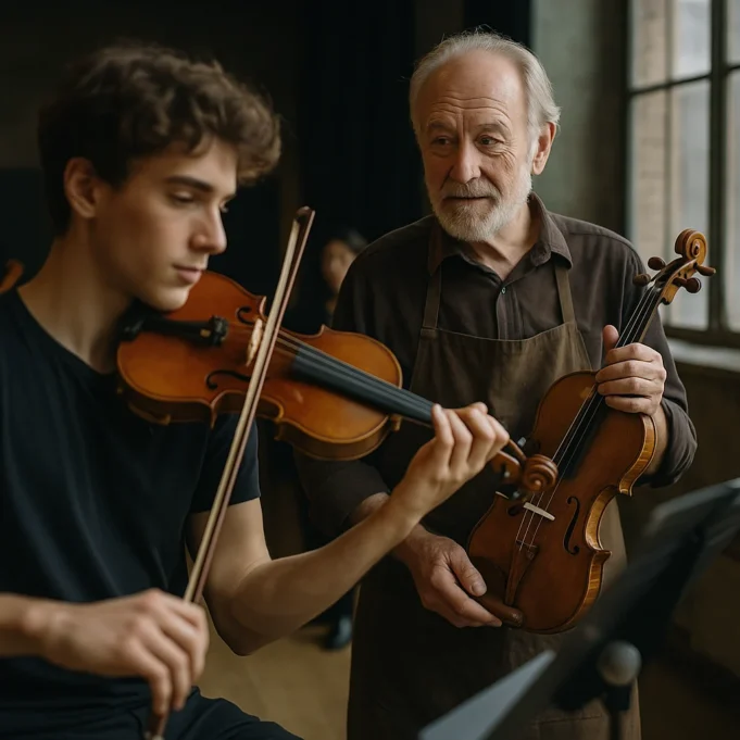 Legacy of Craftsmanship: Celebrated Instrument Maker Empowers Emerging Musicians Legacy of Craftsmanship: Celebrated Instrument Maker Empowers Emerging Musicians