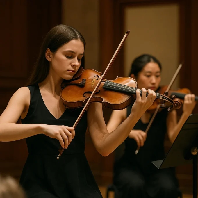North Shore Chamber Music Festival Highlights Duo of Anna Kesselman and Fiona Khuong-Huu North Shore Chamber Music Festival Highlights Duo of Anna Kesselman and Fiona Khuong-Huu - The Violin Post