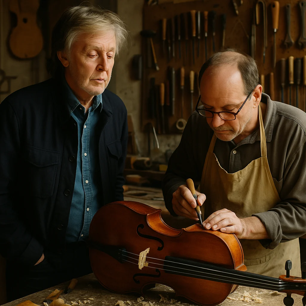Paul McCartney Reflects on the Legacy of Höfner, Craftsperson of His Legendary Bass inline 1 - violin - The Violin Post