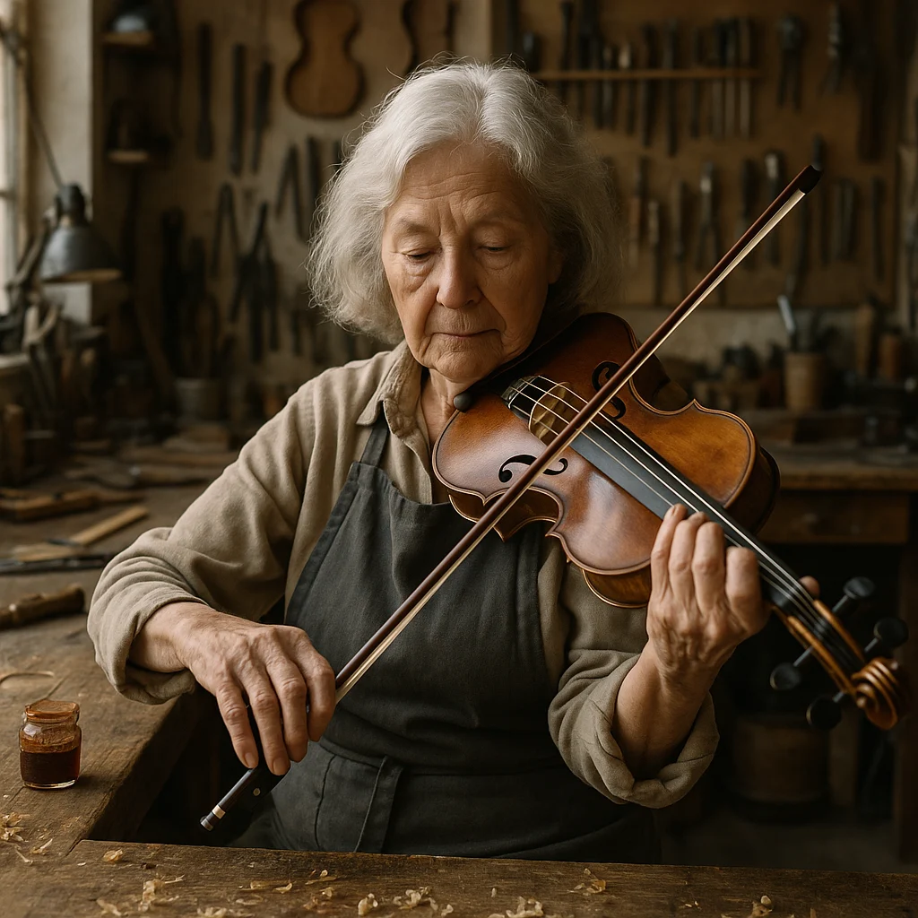 Rediscovering the Bow: A Brighton Violinist’s Remarkable Return at 84 inline 1 - violin - The Violin Post