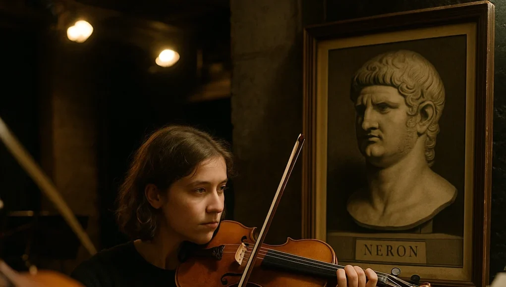The Myth of Nero’s Fiddle: Separating Fact from Fiction in Ancient Rome
