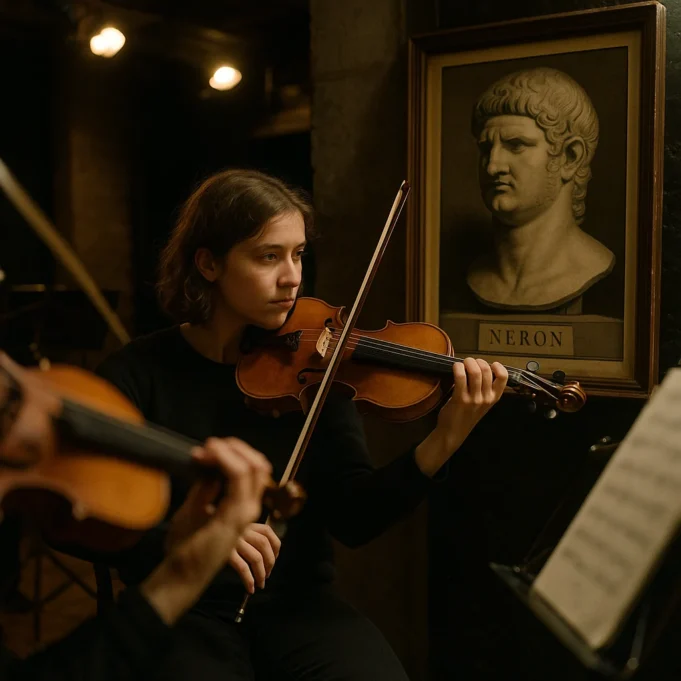 The Myth of Nero’s Fiddle: Separating Fact from Fiction in Ancient Rome The Myth of Nero’s Fiddle: Separating Fact from Fiction in Ancient Rome