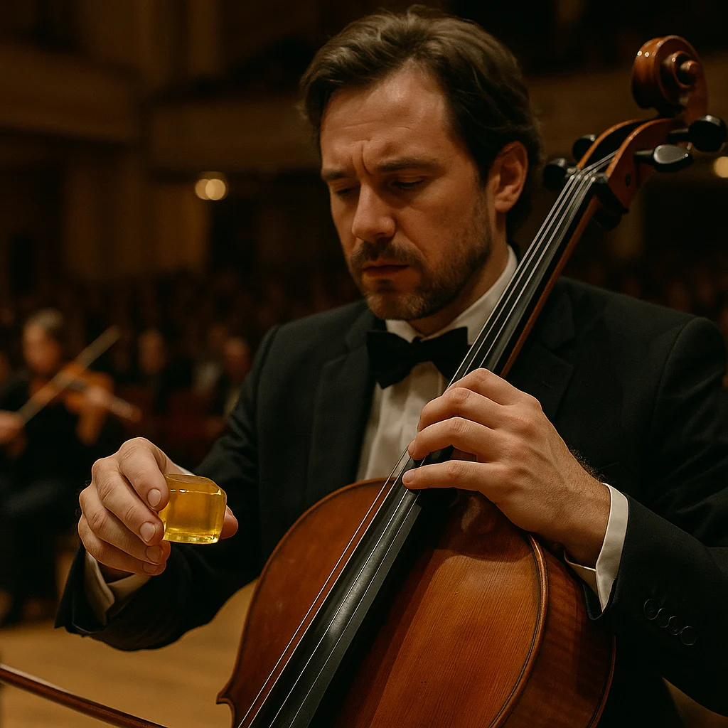 The Role of Quality Rosin in String Performance: Spotlight on Transparent Yellow Rosin inline 1 - violoncello - The Violin Post