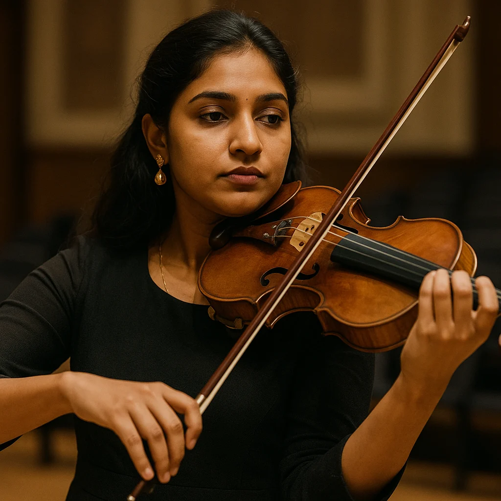 Violinist Apoorva Krishna on the Grammy Consideration for 'Only Love Is Real' inline 1 - violin - The Violin Post