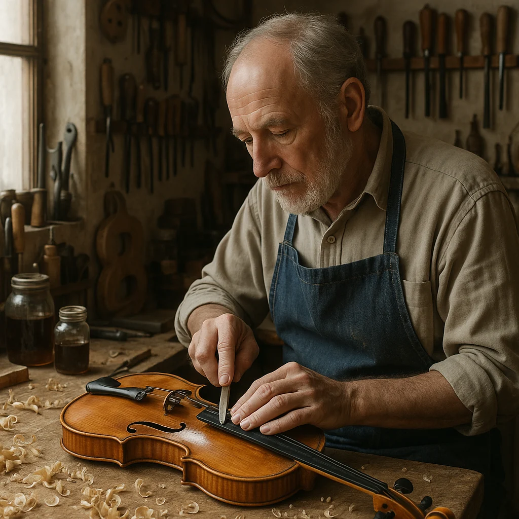 Honoring a Unique Convergence of Cultural Scholarship and Violin Craftsmanship at Cal Poly Humboldt inline 1 - violin - The Violin Post
