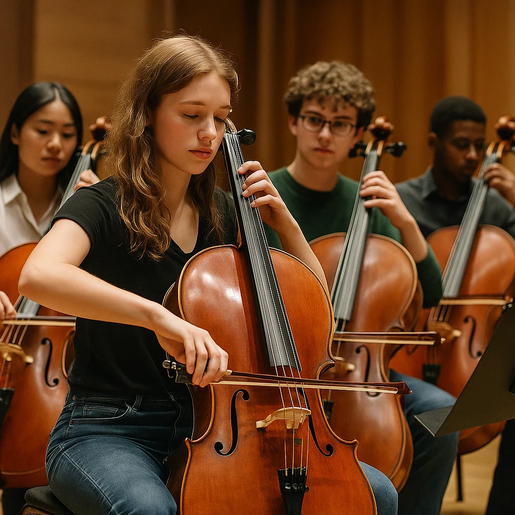 String Fling Concert Offers Respite and Enrichment to Students and Audience in Burlington inline 1 - violin - The Violin Post