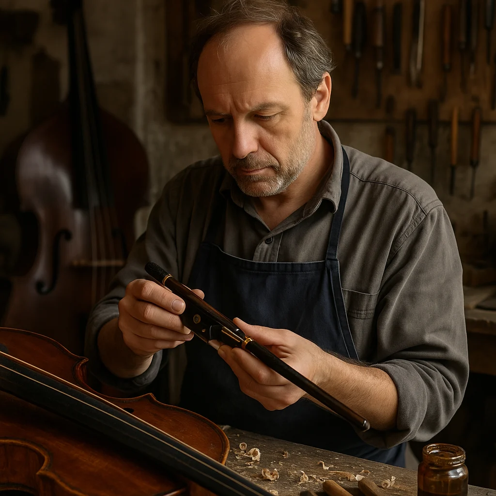 The Significance of German Style Bass Bow Screws in String Instrument Maintenance inline 1 - violin - The Violin Post