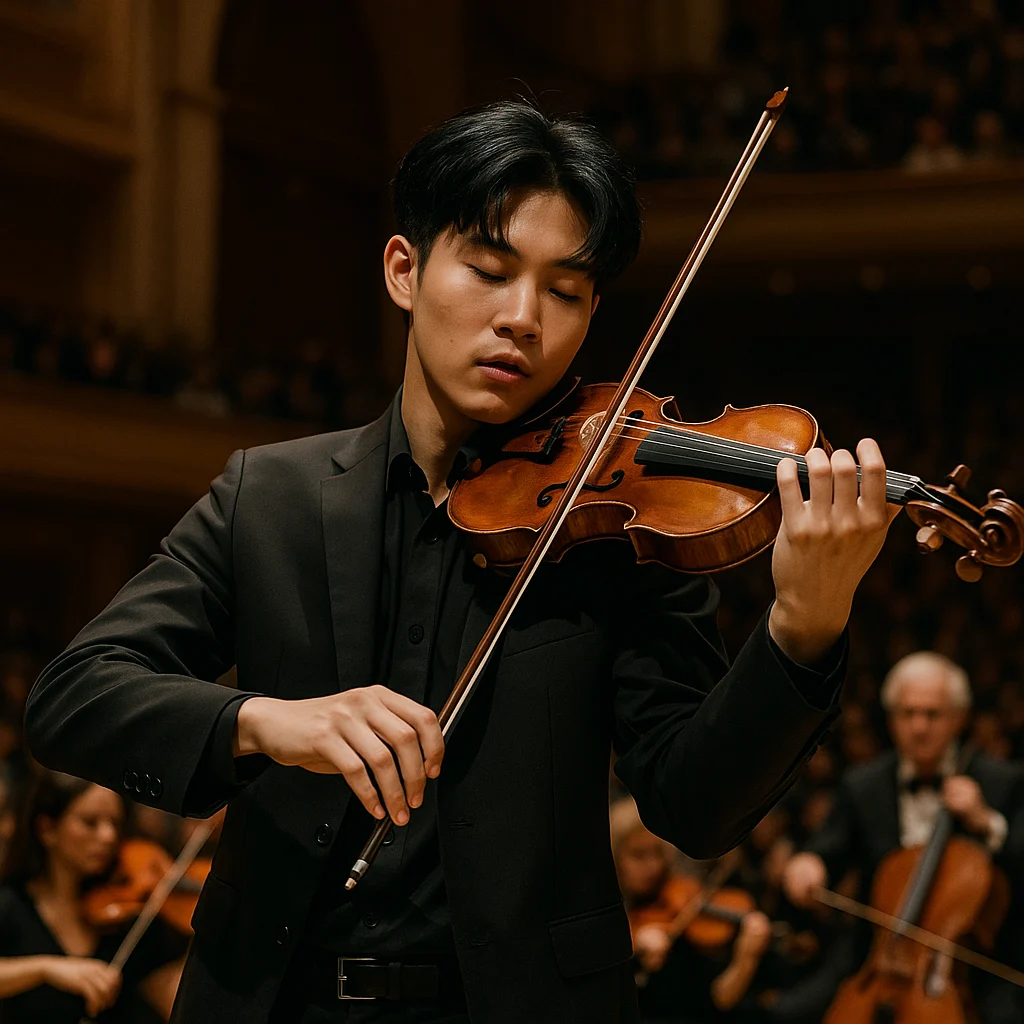 Violinist ALL’N Bridges Classical Technique and K-pop with Debut Single "We Up" inline 1 - violin - The Violin Post