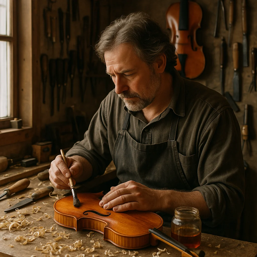 Crafting Violins by Traditional Methods in Northern Wisconsin inline 1 - violin - The Violin Post