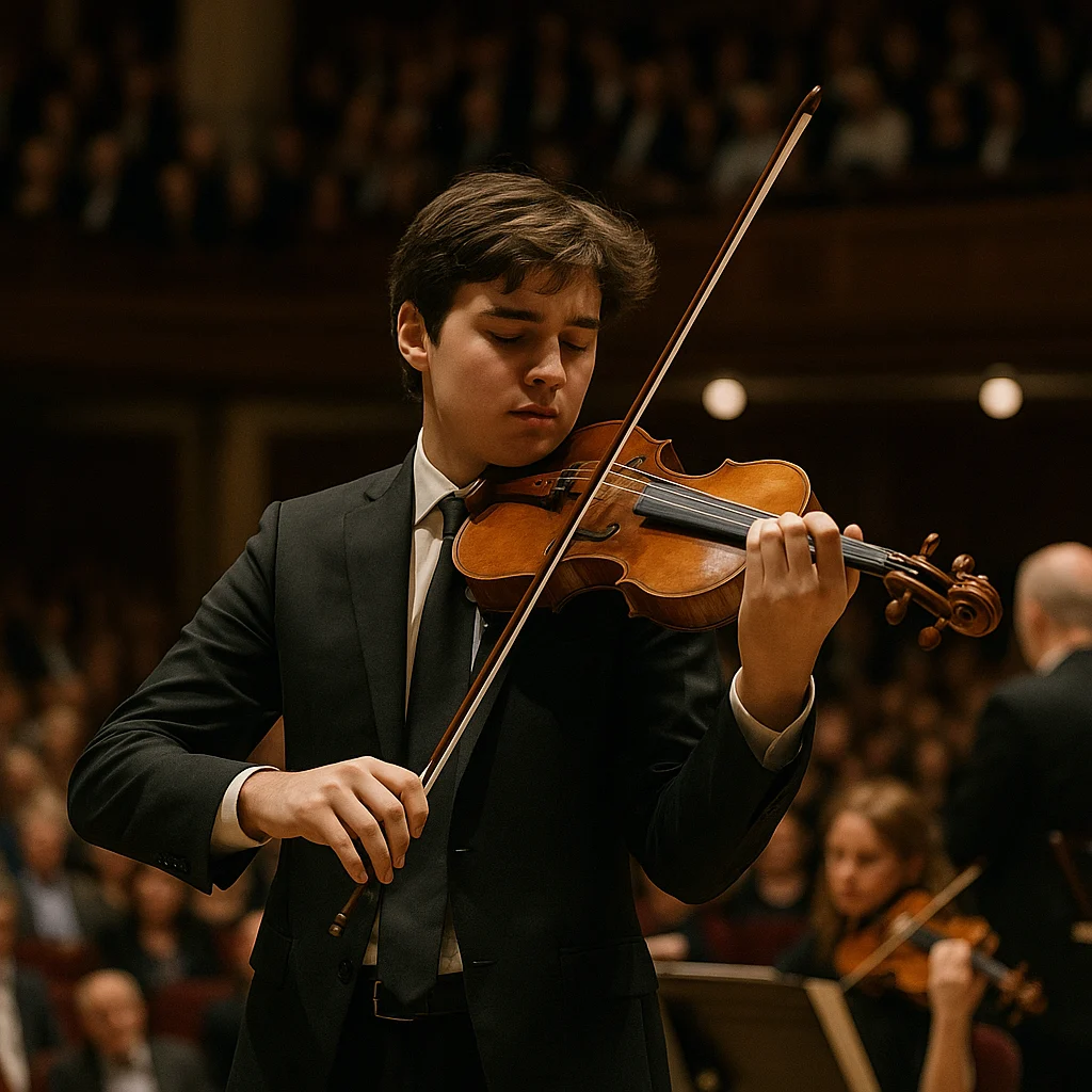 Daniel Lozakovich Explores a Varied Repertoire in Debut Album inline 1 - violin - The Violin Post